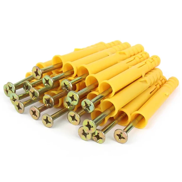 Nylon Wall Plug Anchor for Concrete & Brick Walls | Plastic Expansion Plug Supplier factory