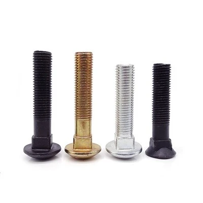 Pengilang Gred 4.8 8.8 Carriage Bolt Yellow Zink Plated